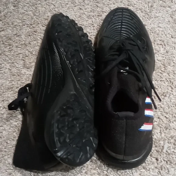 Adidas Predator Edge.3 LL TF Turf Black (Men's Sizes) New Soccer Shoes GX2631 - Picture 6 of 7